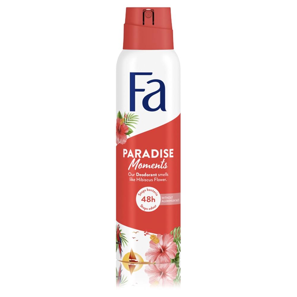 Paradise Moments Dezodorant V Spreji S Vôňou Kvetov Ibišteka 150 Ml