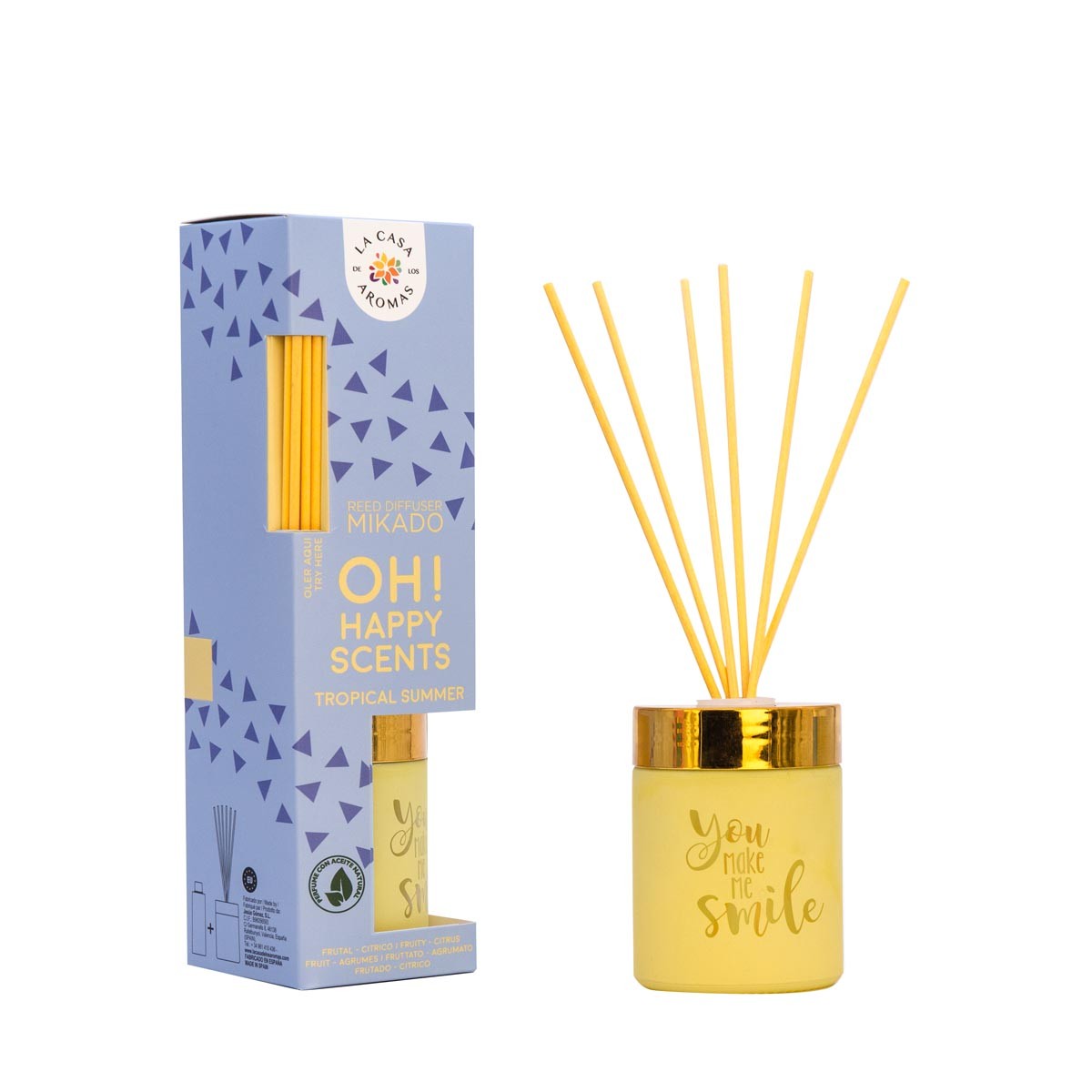 Oh! Happy Scents Vonné Tyčinky Tropical Summer 100ml