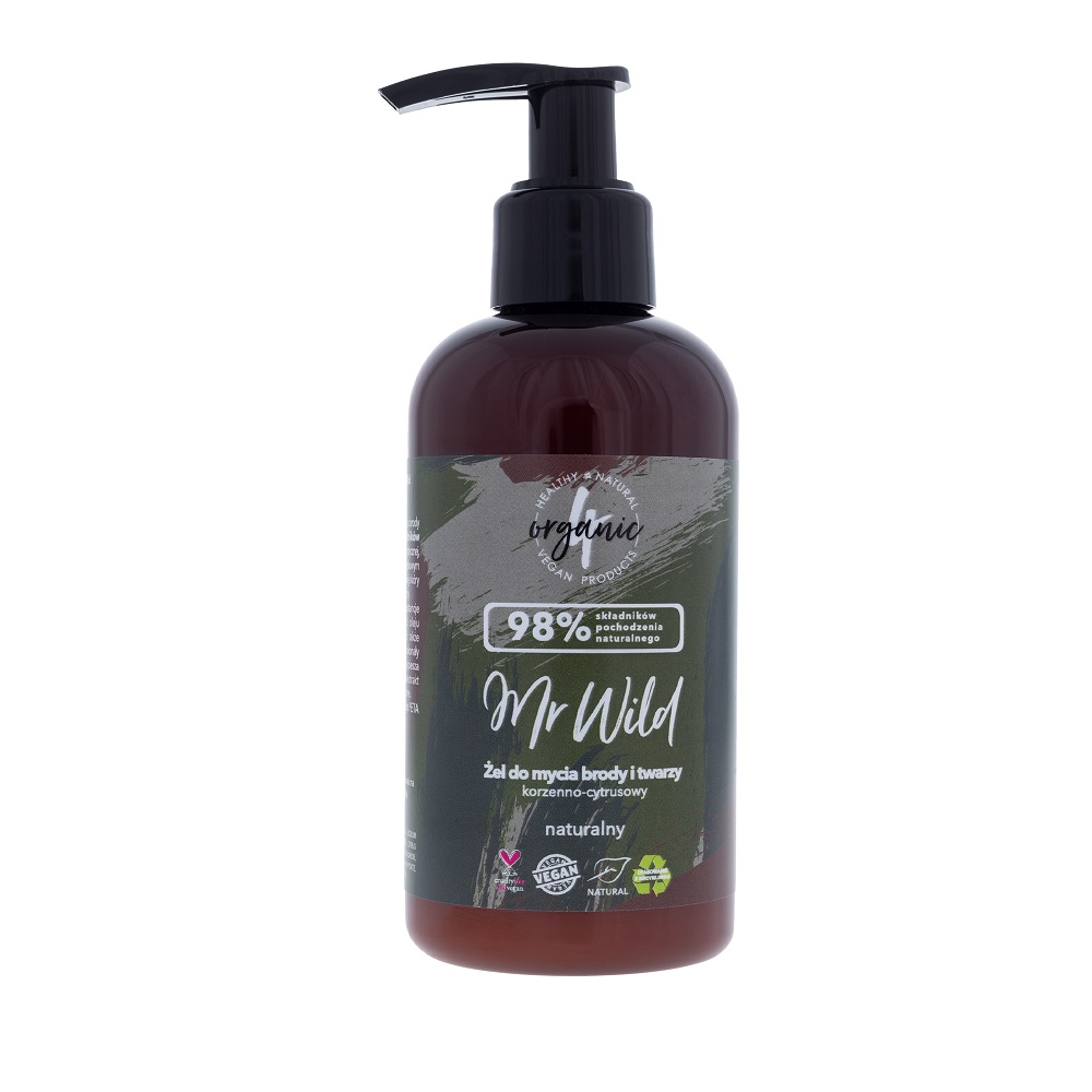 Mr Wild Korenisto-citrusový Gél Na Umývanie Brady A Tváre 200 Ml