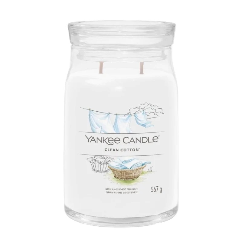 Clean Cotton Veľká Vonná Sviečka 567g