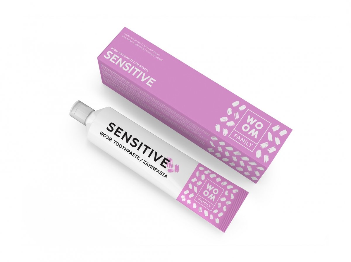 Family Sensitive Zubná Pasta Na Upokojenie Citlivých Zubov A ďAsien Pre Celú Rodinu 75 Ml