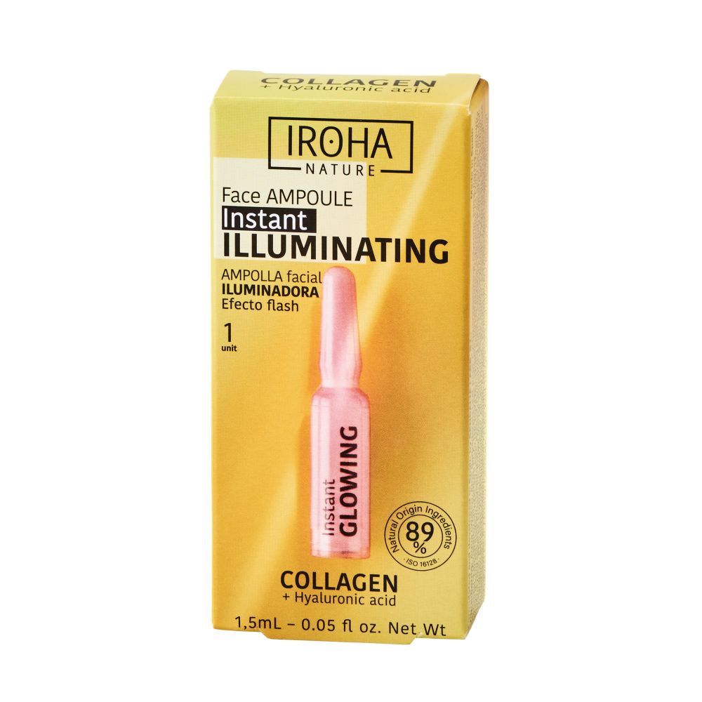 Instant Flash Illuminating Face Ampoule S Kolagénom A Kyselinou Hyalurónovou 1,5 Ml 1.5 ml