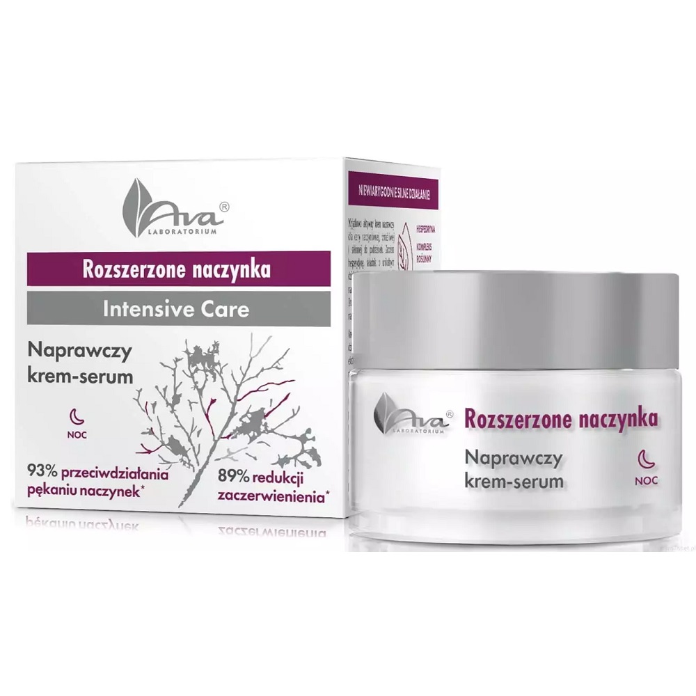 Ava Laboratory, Nočný Krém Na Obnovu Rozšírených Kapilár - Sérum 50ml