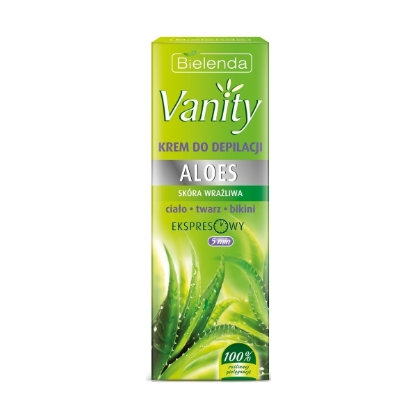 Vanity Aloe Depilačný Krém Pre Citlivú Pokožku 100ml