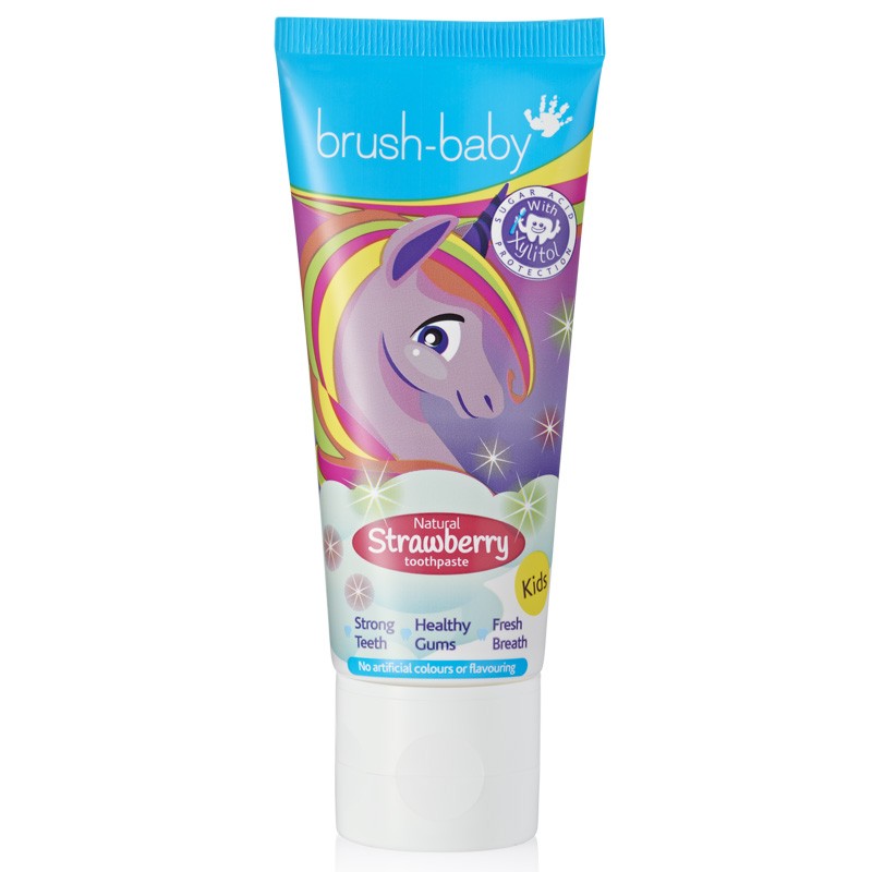 Zubná Pasta Jednorožec Pre Deti 3+ Jahoda 50 Ml