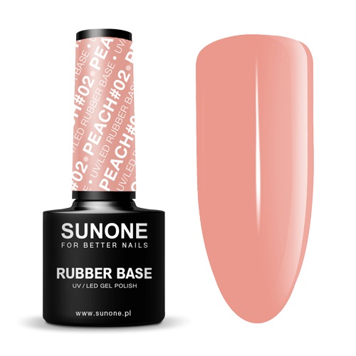 Rubber Base Kaučuková Báza Peach #02 5 G