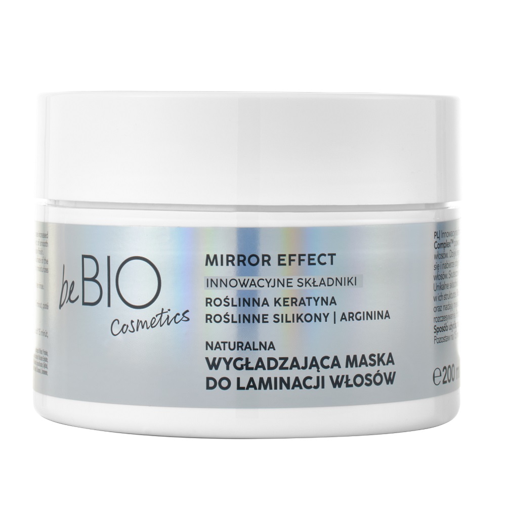 Baby Hair Complex Mirror Effect Prírodná Vyhladzujúca Maska Na Laminovanie Vlasov 200 Ml