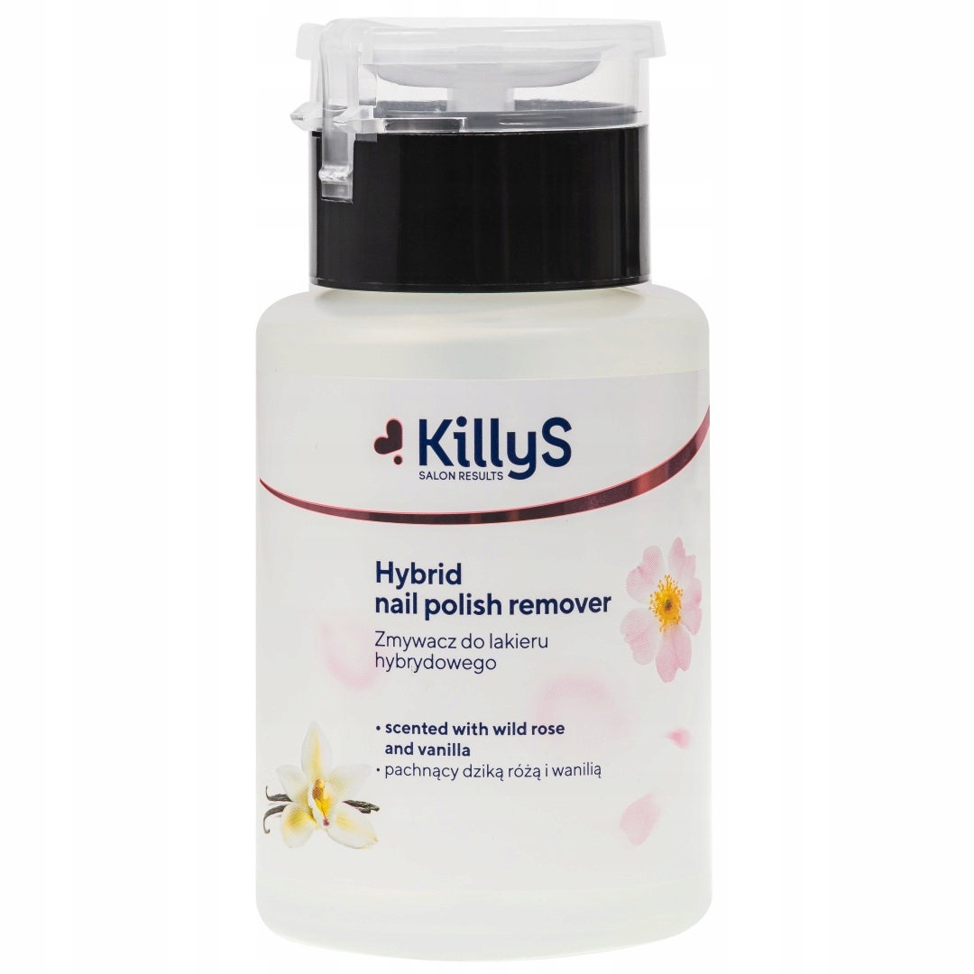 Hybridná Pumpička Na Odlakovanie Nechtov Wild Rose & Vanilla 150ml