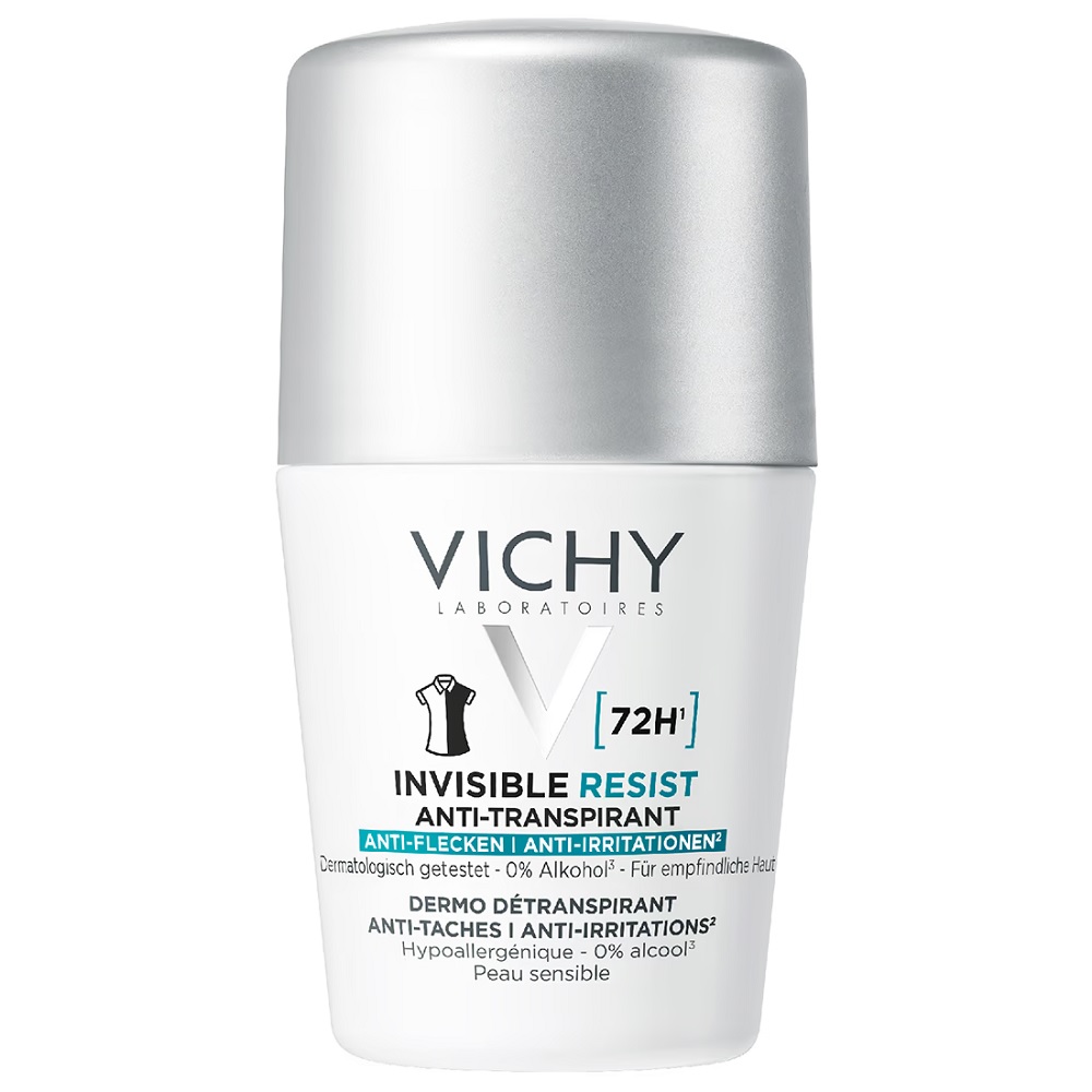 Invisible Resist 72-Hodinový Antiperspirant V Guličke Proti šKvrnám Na Oblečení, 50 Ml