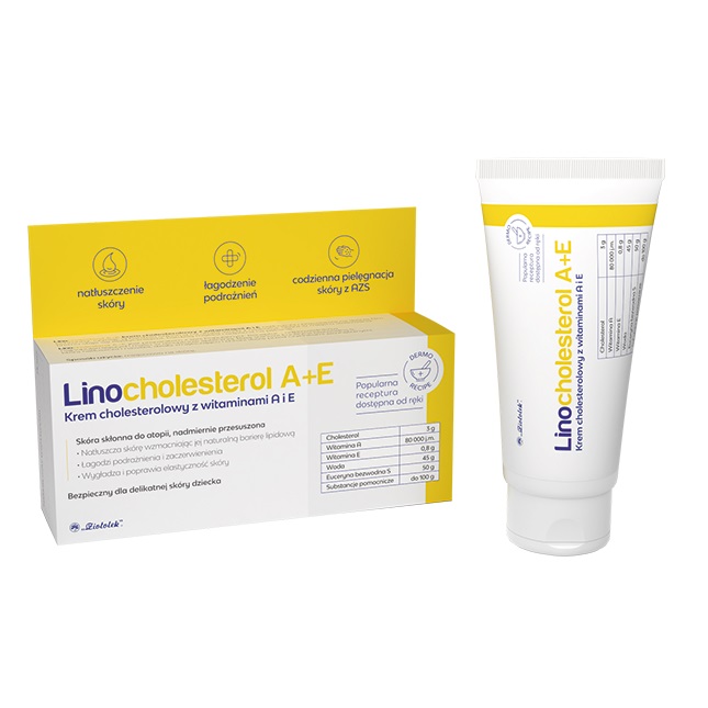 Linocholesterol A+E Cholesterolový Krém S Vitamínmi A A E 50g