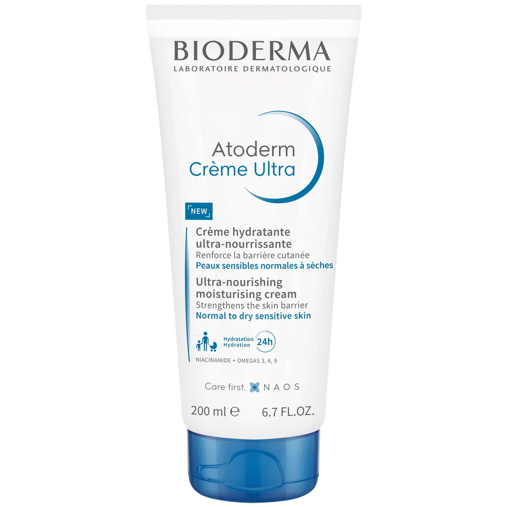 Atoderm Creme Ultra Ultra Výživný Hydratačný Krém 200ml