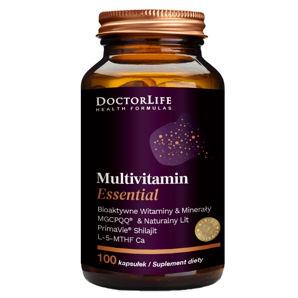 Multivitamín Esenciálne Bioaktívne Vitamíny A Minerály Doplnok Stravy 100 Kapsúl
