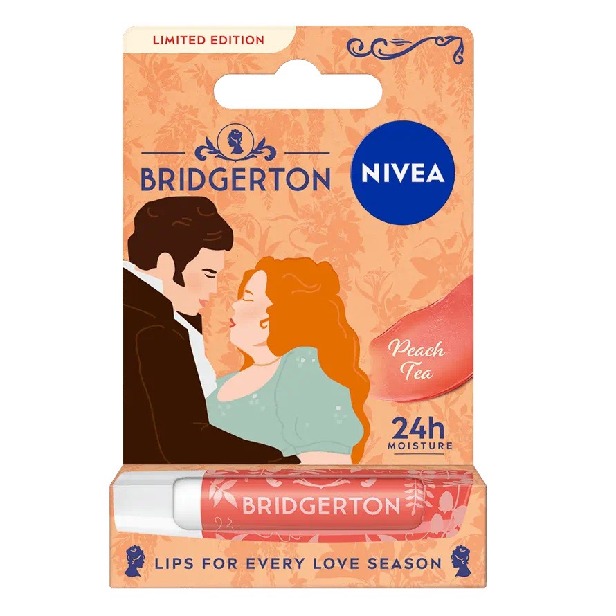Bridgerton Edition Penelope&Colin Vyživujúca Rúž Na Pery Peach Tea 4,8 G