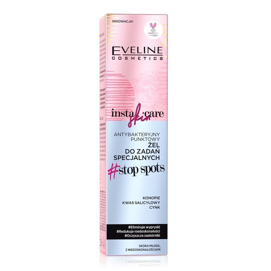 Insta Skin Care Antibakteriálny Bodový Gél Na šPeciálne Použitie 20 Ml