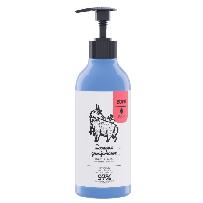 Prírodný Hydratačný Sprchový Gél Grove Tree Myrrh A Tonka 400ml