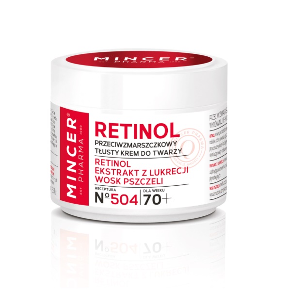 Retinol 70+ Krém Proti Vráskam Na Mastnú Tvár č. 504 50ml