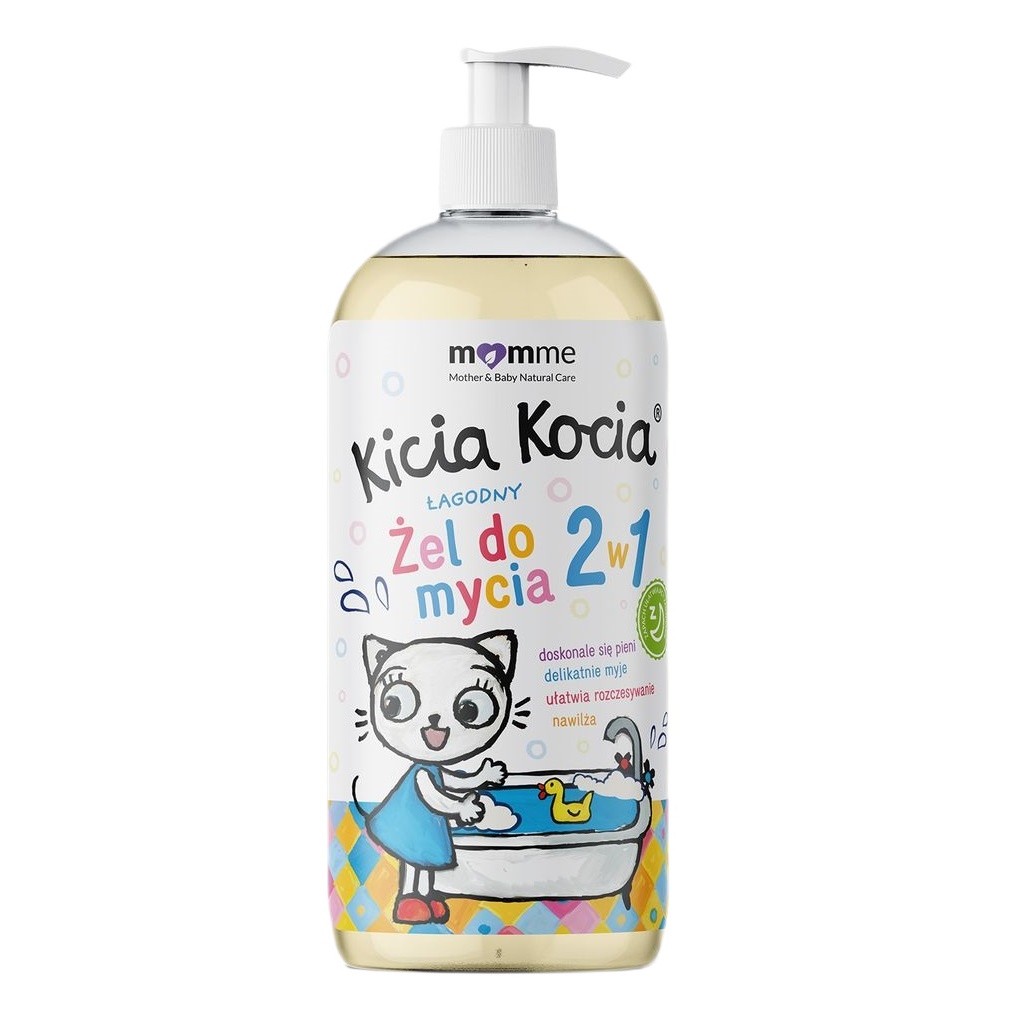 Kitten Jemný čIstiaci Gél 2v1 500ml 2
