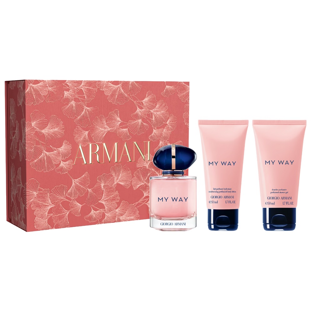 My Way Pour Femme Sada My Way Parfumovaná Voda V Spreji 50ml + Telové Mlieko 50ml + Sprchový Gél 50ml