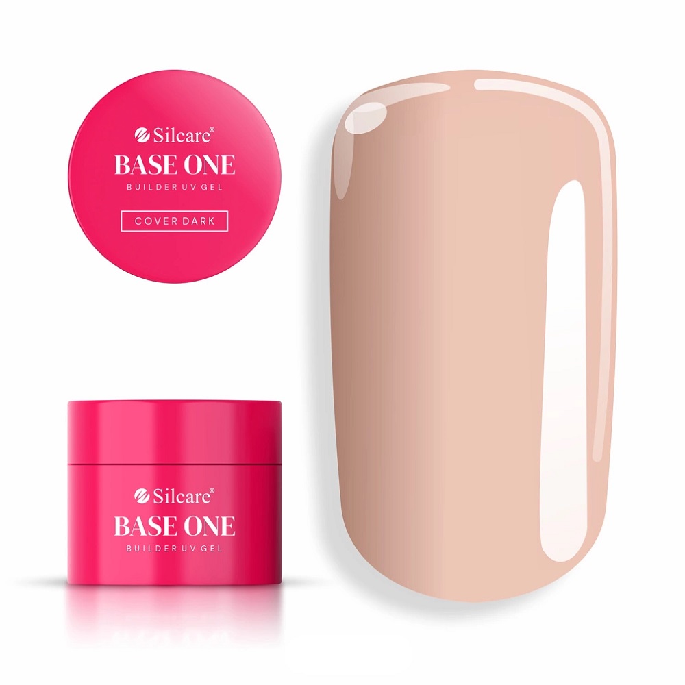 UV Base One Cover Dark – Gél Na Budovanie Nechtov 50 G