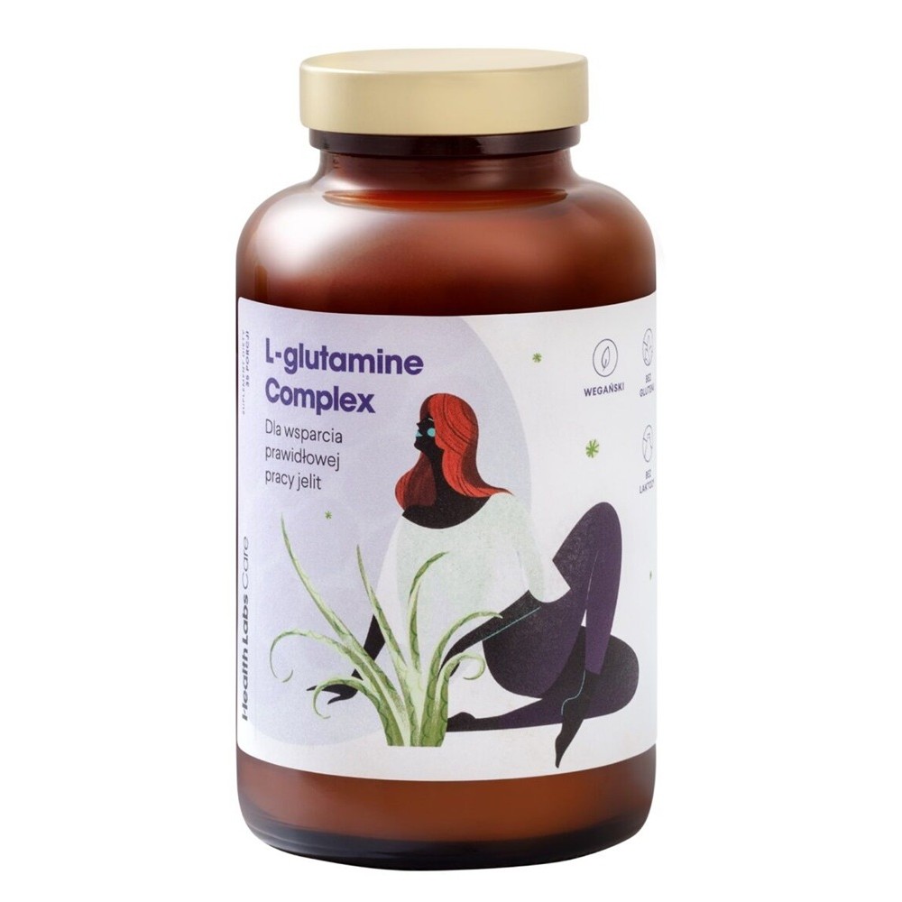 L-Glutamine Complex L-glutamín S Aloe Vera Doplnok Stravy 210g