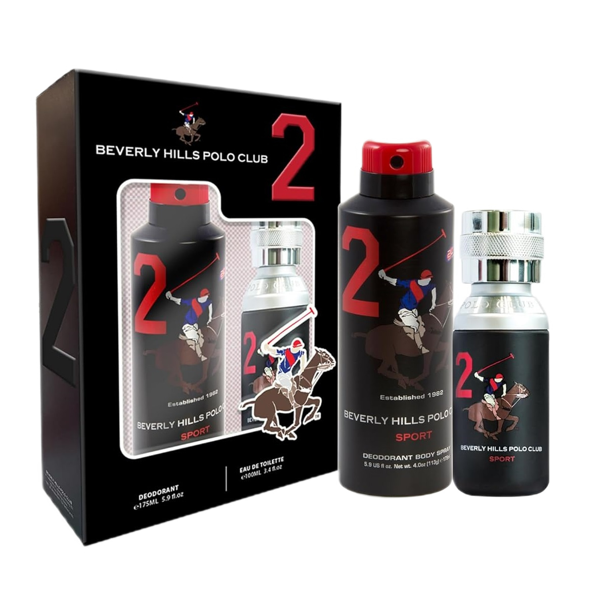 Men Sport Dva Sety Toaletná Voda V Spreji 100ml + Dezodorant V Spreji 175ml