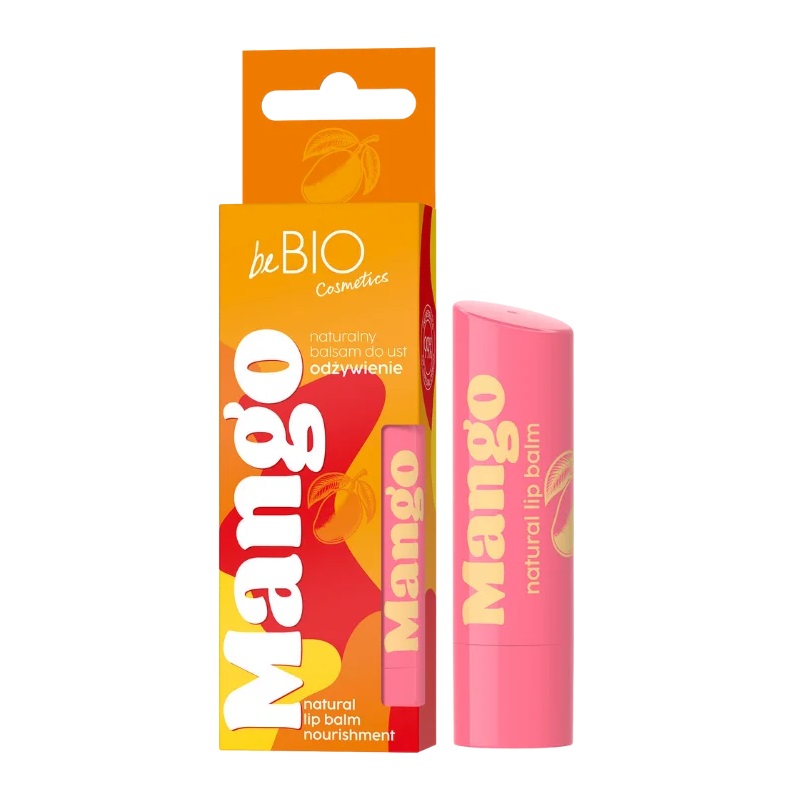Natural Lip Balm Prírodný Vyživujúci Balzam Na Pery Mango 5g