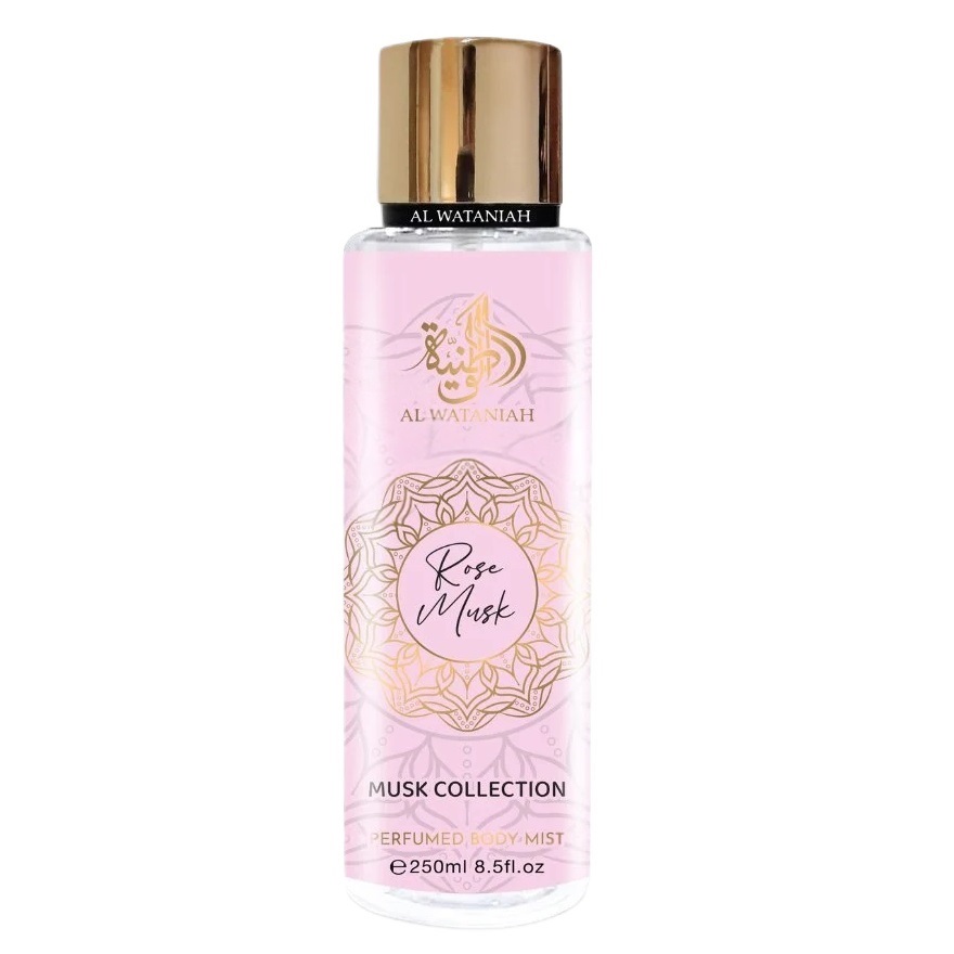 Rose Musk Parfumovaná Telová Hmla 250ml