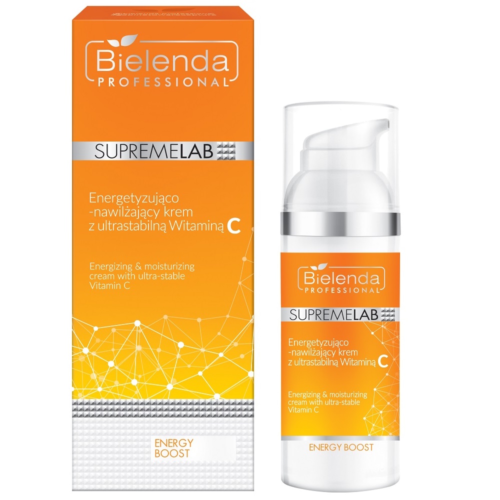 SupremeLab Energy Boost Energizujúci A Hydratačný Krém S Ultra Stabilným Vitamínom C 50ml