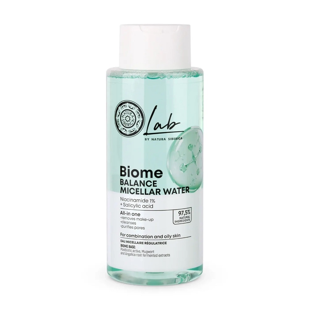 Lab Biome Balance Lab Biome Micelárna Voda Pre Mastnú A Zmiešanú Pleť 400 Ml