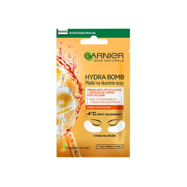 Moisture+ Fresh Look Eye Tissue Mask Energizujúce Očné Vankúšiky S Pomarančovou šťAvou…